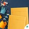 Pack of 25 Yellow Kraft Bubble Mailers 9.5 x 13 Paper Cushion Padded Envelopes 9 1/2 x 13 Shipping Bags with Peel and Seal for Mailing Packing and Packaging Supplies Pouch Bags with Cushioning